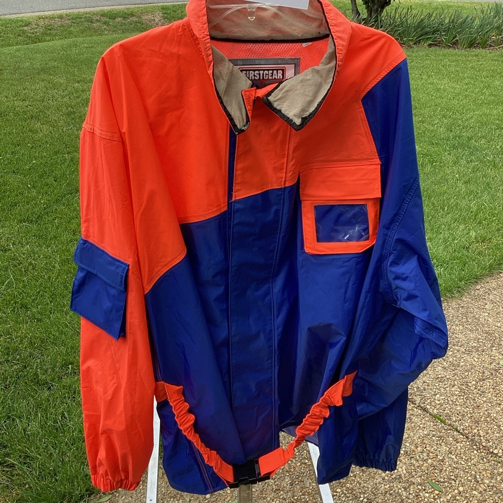 FirstGear Orange and Blue Jacket